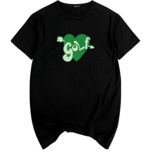 Golf Wang Heart Logo T-shirt Black